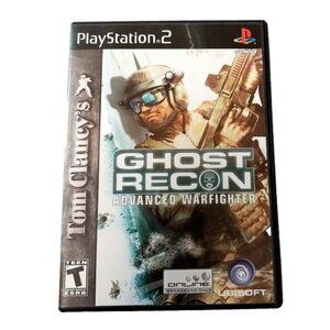 Tom Clancy's Ghost Recon Advanced Warfighter PS2 Game Complete